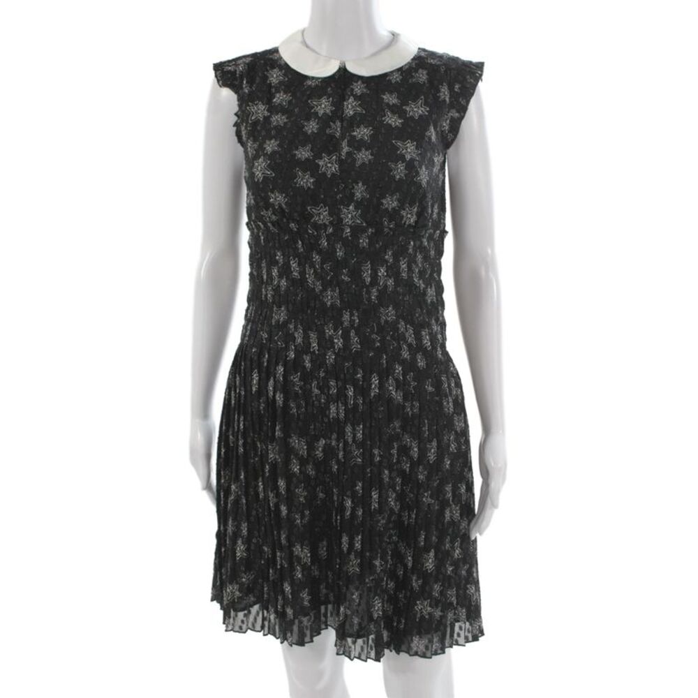 Kate Young For Target Womens Fit & Flare Mini Dress Black Size XS